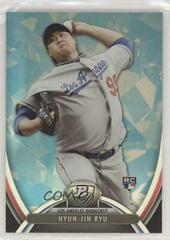 Hyun Jin Ryu [Blue Sapphire] #96 Baseball Cards 2013 Bowman Platinum Prices