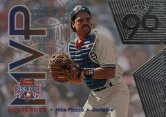 Mike Piazza Baseball Cards 1996 Leaf All Star Game MVP Contender Prices