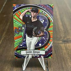 Noble Meyer [Orange] #BG-14 Baseball Cards 2023 Bowman Draft Glass Prices