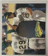 Mark McGwire, Ruben Sierra [Gold Hologram] Baseball Cards 1993 Upper Deck Prices