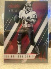 John Riggins [Spectrum Red] Football Cards 2016 Panini Absolute Prices