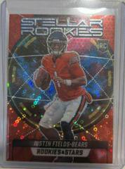 Justin Fields [Red] #SR4 Football Cards 2021 Panini Rookies and Stars Stellar Prices