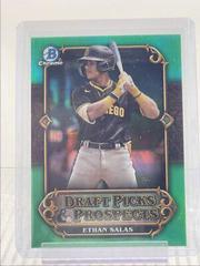 Ethan Salas [Green] Baseball Cards 2023 Bowman Draft Picks & Prospects Prices