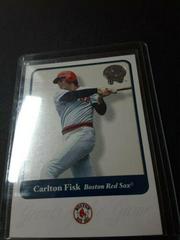 Carlton Fisk #110 Baseball Cards 2001 Fleer Greats Prices