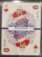 Nick Suzuki Hockey Cards 2022 O Pee Chee Playing Cards Prices