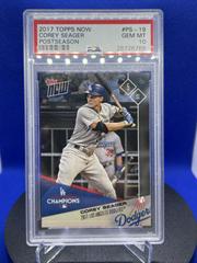 Corey Seager #PS-19 Baseball Cards 2017 Topps Now Postseason Prices