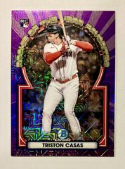 Triston Casas [Mega Box Mojo Purple] #ROYF-14 Baseball Cards 2023 Bowman Chrome Rookie of the Year Favorites Prices