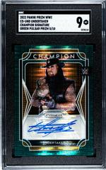 Undertaker [Green Pulsar Prizm] Wrestling Cards 2022 Panini Prizm WWE Champion Signatures Prices