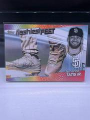 Fernando Tatis Jr. [Blue] Baseball Cards 2022 Topps Flashiest Feet Prices