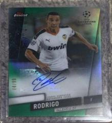 Rodrigo [Green Refractor] #FA-R Soccer Cards 2019 Finest UEFA Champions League Autographs Prices