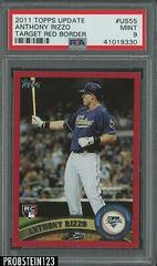 Anthony Rizzo [Red Border] #US55 Baseball Cards 2011 Topps Update Prices