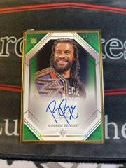 Roman Reigns [Green] Wrestling Cards 2021 Topps WWE Autographs Prices
