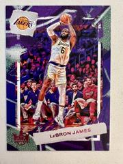 LeBron James [Pink] Basketball Cards 2022 Panini Court Kings Prices