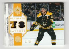 Charlie McAvoy #UP-CM Hockey Cards 2021 Ultimate Collection Patches Prices