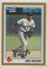 Jose Iglesias [Orange] #BP108 Baseball Cards 2010 Bowman Prospects Prices