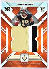 Chris Olave [Orange] #RXL-9 Football Cards 2022 Panini XR Rookie XL Materials Prices