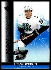 Shane Wright [Blue] Hockey Cards 2022 SP Prices