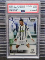 Cristiano Ronaldo [Refractor] #100 Soccer Cards 2020 Stadium Club Chrome UEFA Champions League Prices