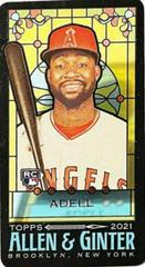 Jo Adell [Mini Stained Glass] Baseball Cards 2021 Topps Allen & Ginter Prices