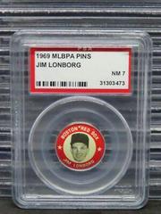 Jim Lonborg Baseball Cards 1969 MLBPA Pins Prices