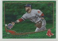 Dustin Pedroia [Emerald] Baseball Cards 2013 Topps Update Prices
