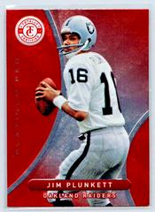 Jim Plunkett [Autograph Platinum Green] #77 Football Cards 2012 Panini Totally Certified Prices