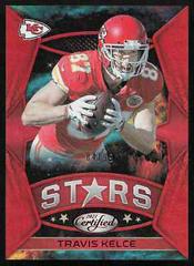 Travis Kelce [Red] Football Cards 2021 Panini Certified Stars Prices