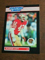Ronnie Lott Football Cards 1989 Kenner Starting Lineup Prices