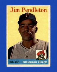 Jim Pendleton #104 Baseball Cards 1958 Topps Prices