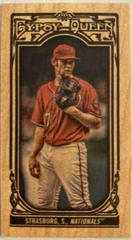 Stephen Strasburg [Mini Gray Jersey] Baseball Cards 2013 Topps Gypsy Queen Prices