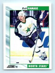 Rob Ramage Hockey Cards 1992 Score Prices