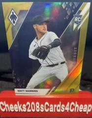 Matt Manning [Gold] #4 Baseball Cards 2022 Panini Chronicles Phoenix Prices