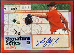 Luis Ortiz [Red] #SS-LO Baseball Cards 2019 Panini Donruss Signature Series Prices