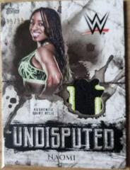 Naomi Wrestling Cards 2018 Topps WWE Undisputed Relics Prices