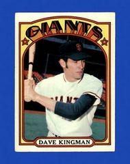 Dave Kingman #147 Baseball Cards 1972 Topps Prices