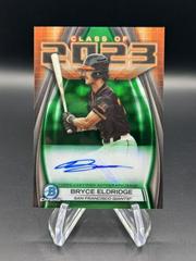 Bryce Eldridge [Green] Baseball Cards 2023 Bowman Draft Class of Autographs Prices