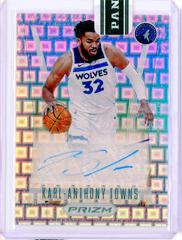 Karl Anthony Towns [Premium] Basketball Cards 2021 Panini Prizm Flashback Signatures Prices