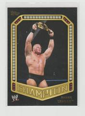Brock Lesnar Wrestling Cards 2014 Topps WWE Champions Prices