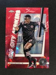 Blaise Matuidi [Red] Soccer Cards 2021 Topps Chrome MLS Sapphire Prices