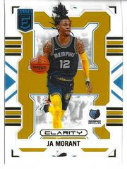 Ja Morant [Gold] #1 Basketball Cards 2022 Panini Donruss Elite Clarity Prices