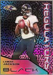 Lamar Jackson #REG-6 Football Cards 2022 Panini Black Regulators Prices