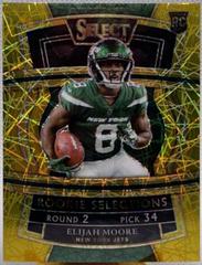 Elijah Moore [Gold] #RS-18 Football Cards 2021 Panini Select Rookie Selections Prices