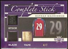 Nathan MacKinnon [Platinum] Hockey Cards 2021 Leaf Lumber Complete Stick Prices
