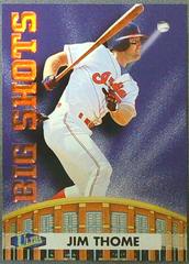 Jim Thome #12 Baseball Cards 1998 Ultra Big Shots Prices