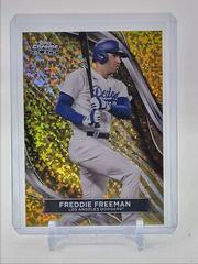 Freddie Freeman [Gold Mini-Diamond Refractor] #12 Baseball Cards 2024 Topps Chrome Black Prices