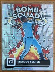 Marcus Semien [Vector] #BS-4 Baseball Cards 2022 Panini Donruss Bomb Squad Prices