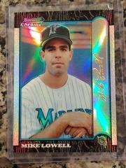 Mike Lowell [Refractor] Baseball Cards 1999 Bowman Chrome Gold Prices