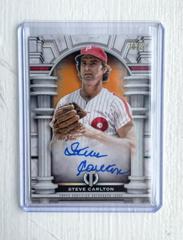 Steve Carlton [Orange] #OA-SC Baseball Cards 2023 Topps Tribute Olympus Autographs Prices