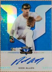 Nick Allen [Blue] #BA-NA1 Baseball Cards 2017 Leaf Valiant Autograph Prices