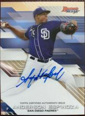 Anderson Espinoza #B17-AE Baseball Cards 2017 Bowman's Best of Autograph Prices